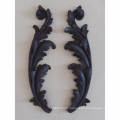 Cast Iron leaves cast Iron Flower for Decorative Wrought iron gate Window railing Ornaments Cast Steel Ornaments